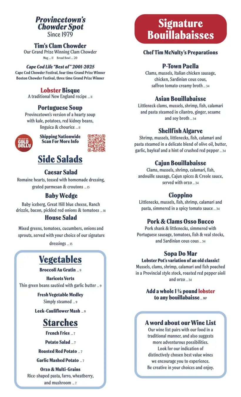 Menu page 2